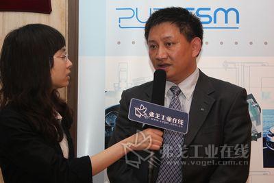 AI汽车塑化记者采访德国亨内基公司张巍先生-