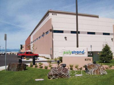 Polystrand公司的新工厂位于科罗拉多州丹佛市附近，它的预定目标是到2015年产27216t、到2017年产45360t的热塑性复合材料产品，（图片来自Mike Musselman）