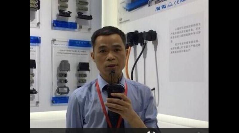 IAMD 2018：厦门唯恩电气有限公司区域经理 范福坤先生展品介绍