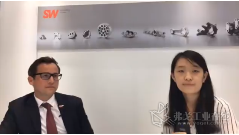 采访埃斯维机床销售总监王浩宇先生-CIMES 2018