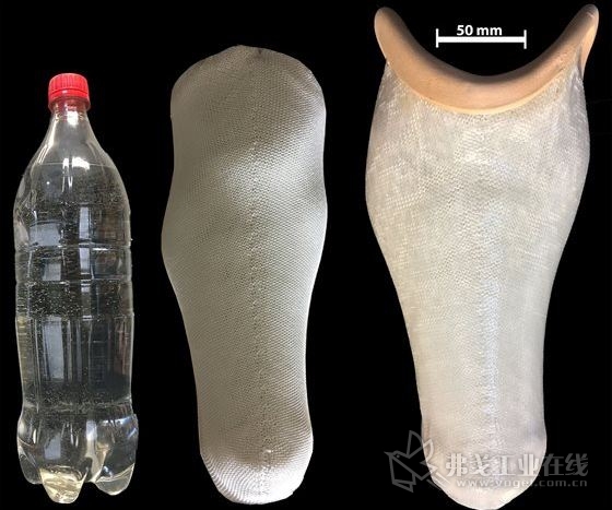 据德蒙福特大学（De Montfort University，以下简称“DMU”）新闻报道，其研究人员采用再生塑料瓶制成了义肢