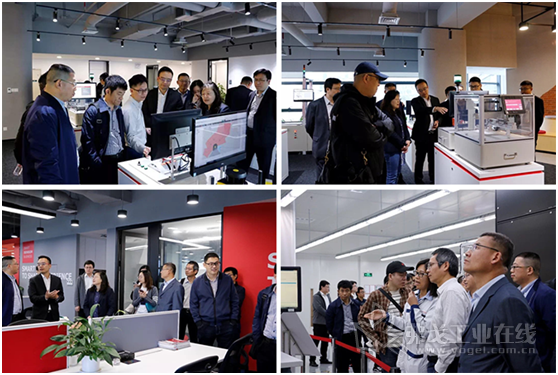 劳易测电子组织物流仓储行业的代表们参观了中国总部和工厂